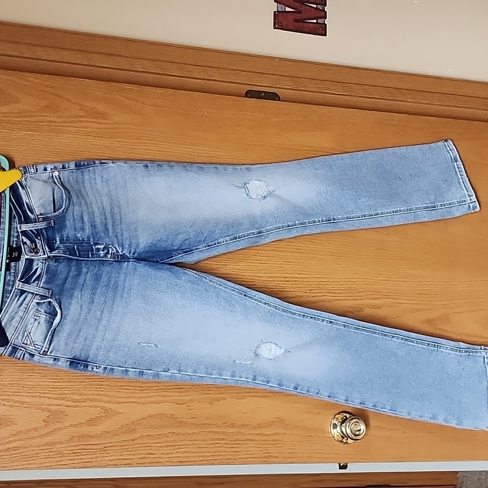 Edgely Maurices Light Blue Jeans womens 4R number 5092 - Picture 5 of 7
